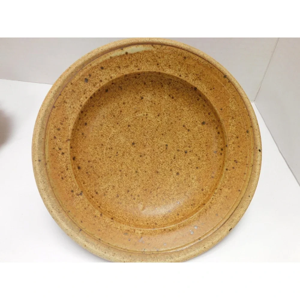 Handmade Stoneware Casserole Wheel Thrown Studio Pottery JC430
